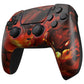 eXtremeRate LUNA Redesigned Replacement Front Shell with Touchpad Compatible with PS5 Controller BDM-010/020/030/040/050 - Purgatory Fire Serpent