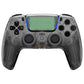 eXtremeRate LUNA Redesigned Replacement Front Shell with Touchpad Compatible with PS5 Controller BDM-010/020/030/040/050/060- Clear Black