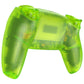 eXtremeRate LUNA Redesigned Replacement Full Set Shells with Buttons Compatible with PS5 Controller BDM-030/040/050 - Clear Lime Green