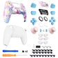 eXtremeRate LUNA Redesigned Replacement Full Set Shells with Buttons Compatible with PS5 Controller BDM-030/040/050 - MeWoow
