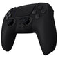 eXtremeRate LUNA Redesigned Replacement Full Set Shells with Buttons Compatible with PS5 Controller BDM-030/040/050/060 - Black