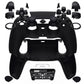 eXtremeRate LUNA Redesigned Replacement Full Set Shells with Buttons Compatible with PS5 Controller BDM-030/040/050/060 - Black