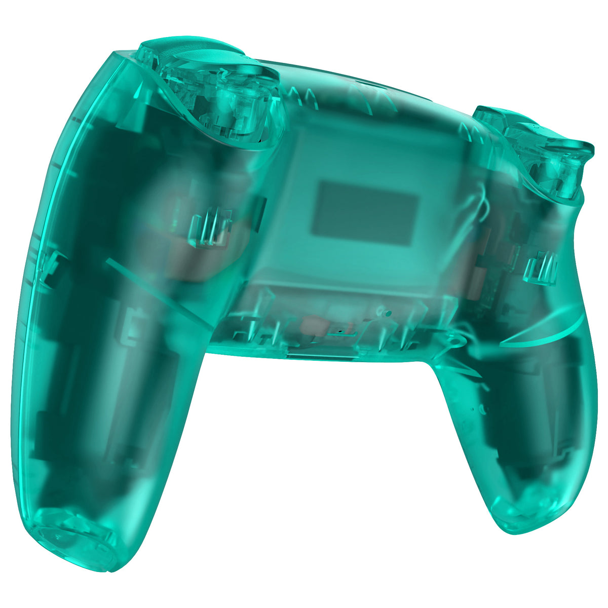 eXtremeRate LUNA Redesigned Replacement Full Set Shells with Buttons Compatible with PS5 Controller BDM-030/040/050/060 - Emerald Green