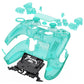 eXtremeRate LUNA Redesigned Replacement Full Set Shells with Buttons Compatible with PS5 Controller BDM-030/040/050/060 - Emerald Green