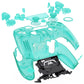 eXtremeRate LUNA Redesigned Replacement Full Set Shells with Buttons Compatible with PS5 Controller BDM-030/040/050/060 - Emerald Green