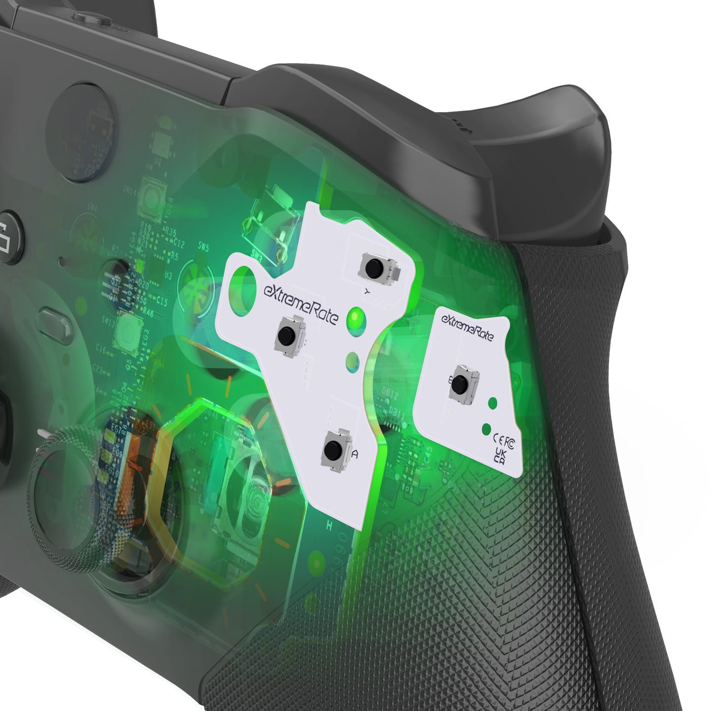 eXtremeRate Light Version - ABXY Clicky Kit for Xbox Elite Series 2 & Elite 2 Core Controller (Model 1797)