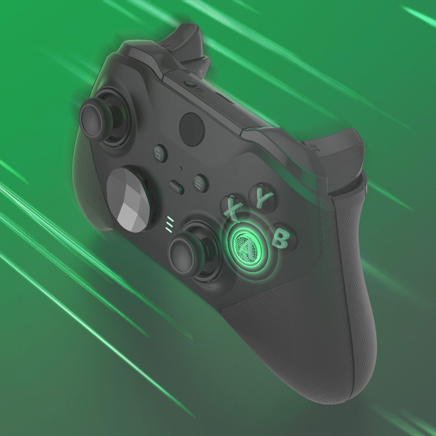 eXtremeRate Light Version - ABXY Clicky Kit for Xbox Elite Series 2 & Elite 2 Core Controller (Model 1797)