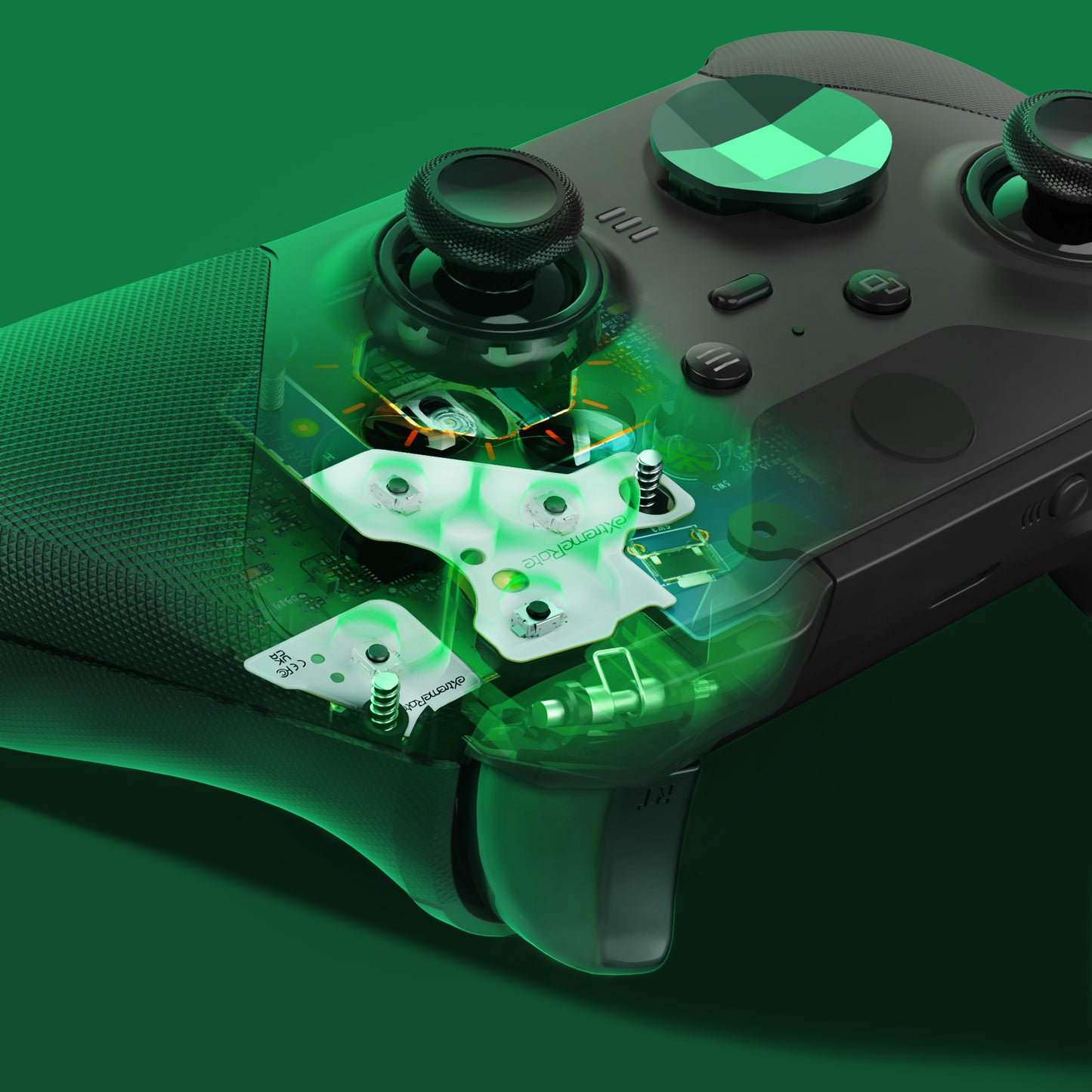 eXtremeRate Light Version - ABXY Clicky Kit for Xbox Elite Series 2 & Elite 2 Core Controller (Model 1797)