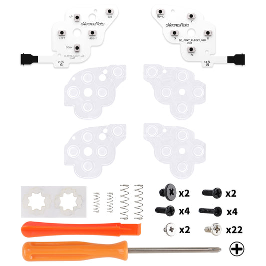 eXtremeRate Light Version Face Clicky Kit for Steam Deck LCD