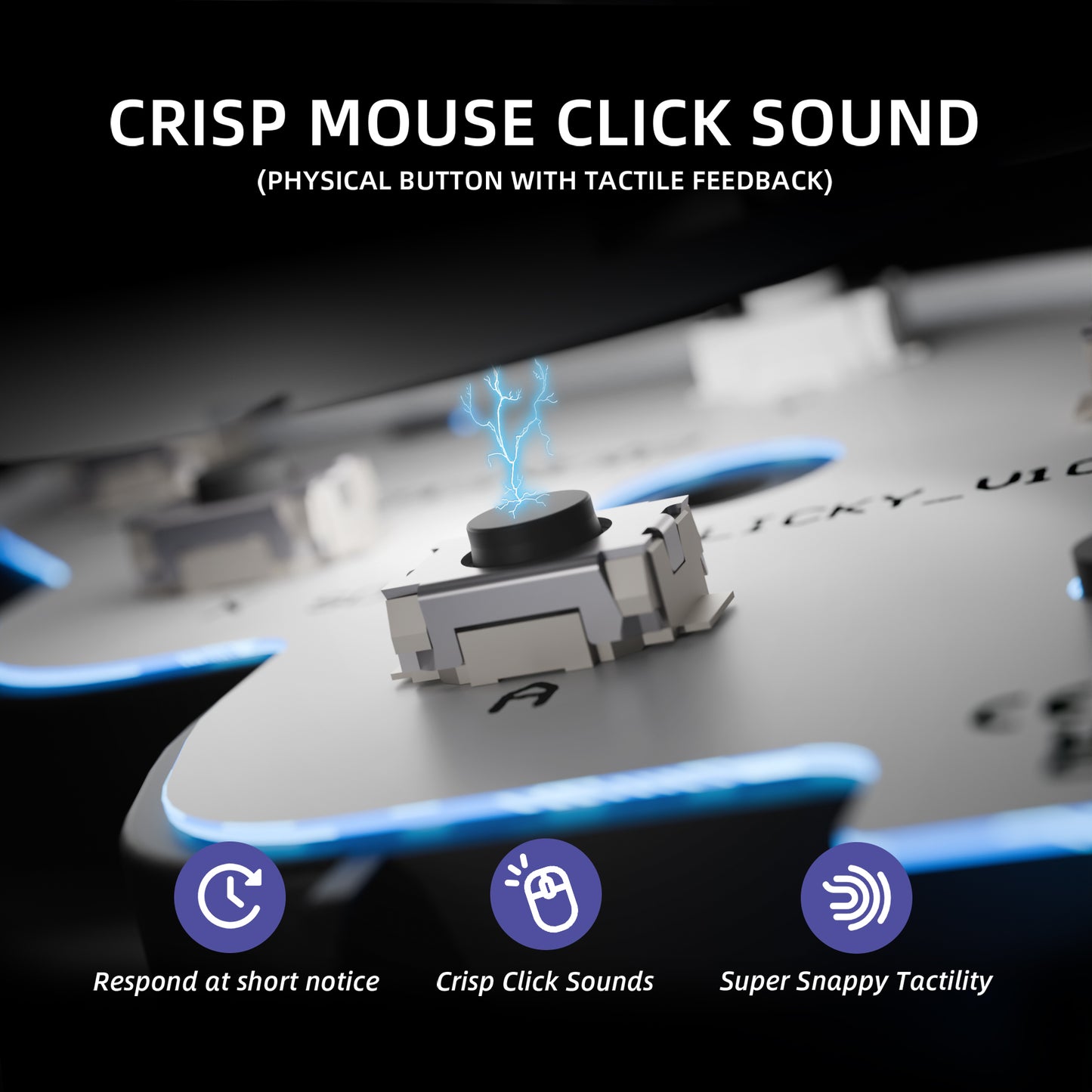 eXtremeRate Light Version Face Clicky Kit for Steam Deck LCD