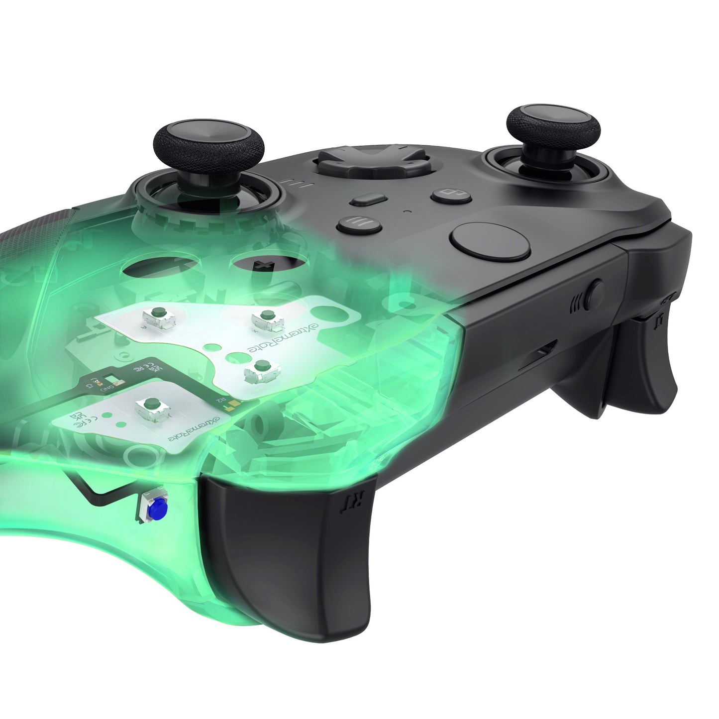 eXtremeRate Light Version Whole Clicky Kit for Xbox Elite Series 2 Controller Shoulder ABXY Buttons, Ergonomic Tactile Switches LT RT A B X Y Mouse Clicky for Xbox Elite 2 Core Controller (Model 1797)