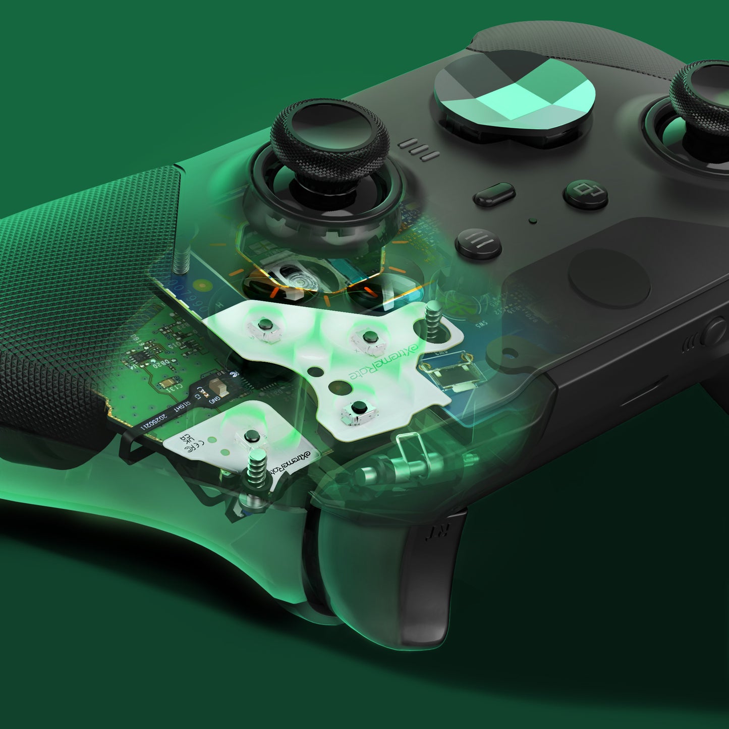eXtremeRate Light Version Whole Clicky Kit for Xbox Elite Series 2 Controller Shoulder ABXY Buttons, Ergonomic Tactile Switches LT RT A B X Y Mouse Clicky for Xbox Elite 2 Core Controller (Model 1797)
