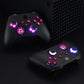 eXtremeRate Multi-Colors Luminated Buttons DTF V2 LED Kit for Xbox Series X & S Controller - Scarlet Red