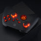 eXtremeRate Multi-Colors Luminated Buttons DTF V2 LED Kit for Xbox Series X & S Controller - Scarlet Red