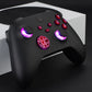 eXtremeRate Multi-Colors Luminated Buttons DTF V2 LED Kit for Xbox Series X & S Controller - Scarlet Red