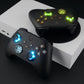 eXtremeRate Multi-Colors Luminated Buttons DTF V2 LED Kit for Xbox Series X & S Controller - Wood Grain