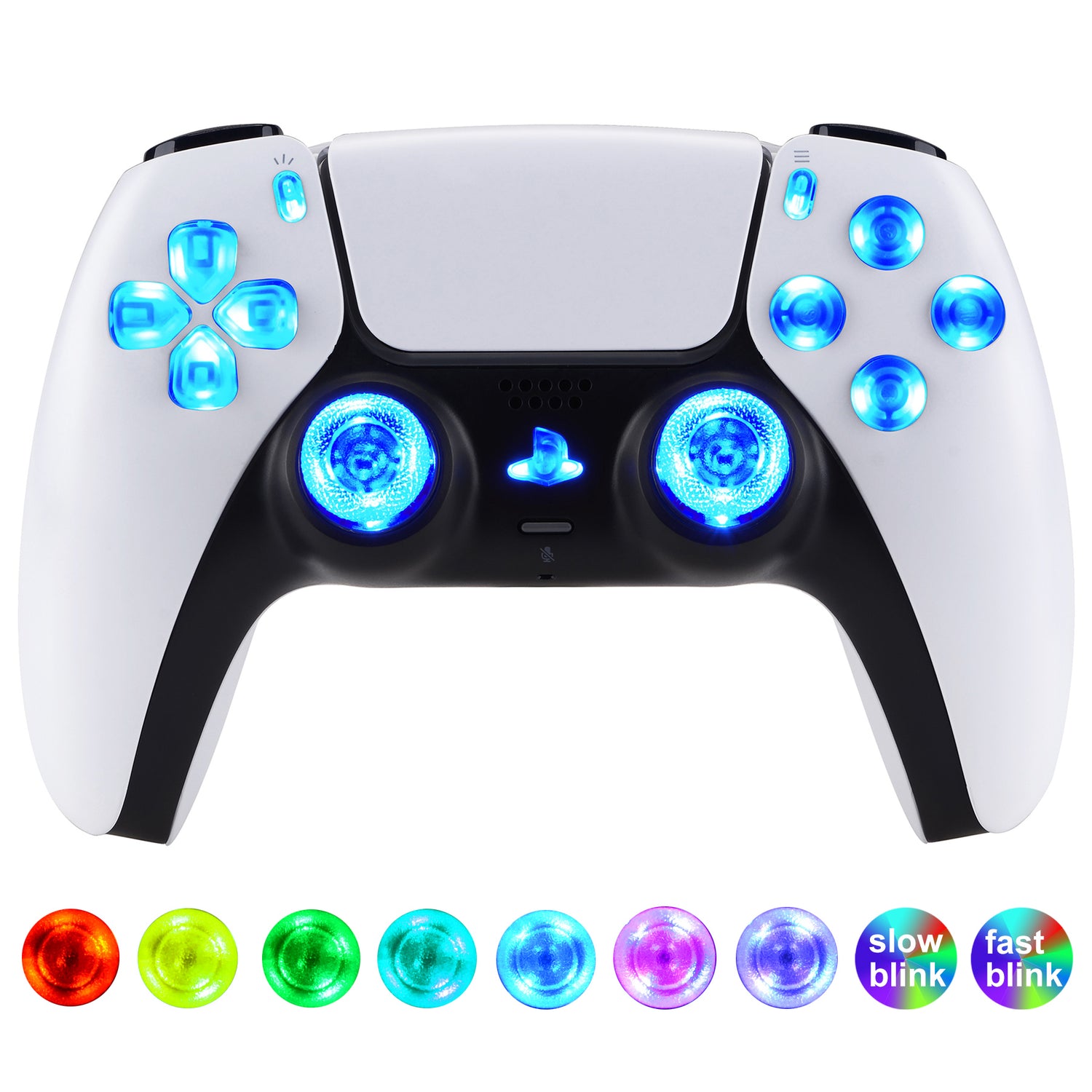 DTF V4 LED Kits for PS5 Controller BDM-030/040/050/060