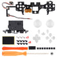 eXtremeRate Multi-Colors Luminated Buttons DTF V4 LED Kit for PS5 Controller BDM-030/040/050/060 - Clear