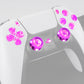eXtremeRate Multi-Colors Luminated Buttons DTF V4 LED Kit for PS5 Controller BDM-030/040/050/060 - Clear