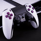eXtremeRate Multi-Colors Luminated Buttons D&F LED Kit for PS5 Edge Controller - Black Classical Symbols Buttons