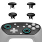 eXtremeRate Octagonal Gated Sticks Design Faceplate Shell with ThumbsGear Thumbsticks for Nintendo Switch 2 Pro Controller - Black