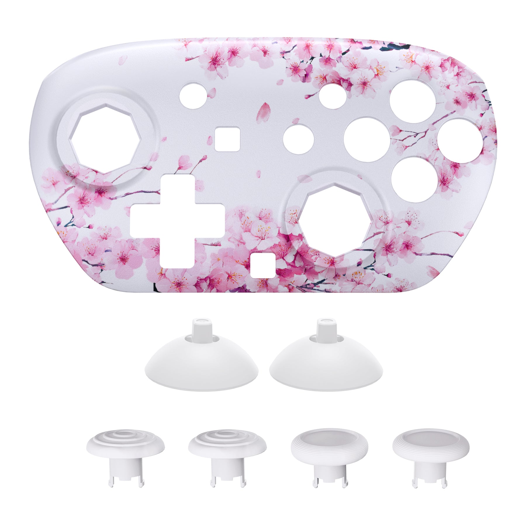 s*a様 MUGEN PRO STARTER ピンク eXtremeRate Octagonal Gated Sticks Design Faceplate Shell with