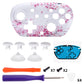 eXtremeRate Octagonal Gated Sticks Design Faceplate Shell with ThumbsGear Thumbsticks for Nintendo Switch 2 Pro Controller - Cherry Blossom Whisper
