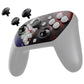 eXtremeRate Octagonal Gated Sticks Design Faceplate Shell with ThumbsGear Thumbsticks for Nintendo Switch 2 Pro Controller - Clown HAHAHA