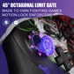 eXtremeRate Octagonal Gated Sticks Design Faceplate Shell with ThumbsGear Thumbsticks for Nintendo Switch 2 Pro Controller - Clown HAHAHA