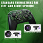 eXtremeRate Octagonal Gated Sticks Design Faceplate Shell with ThumbsGear Thumbsticks for Nintendo Switch 2 Pro Controller - Green Weeds