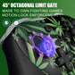 eXtremeRate Octagonal Gated Sticks Design Faceplate Shell with ThumbsGear Thumbsticks for Nintendo Switch 2 Pro Controller - Green Weeds