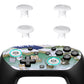 eXtremeRate Octagonal Gated Sticks Design Faceplate Shell with ThumbsGear Thumbsticks for Nintendo Switch 2 Pro Controller - Hot Spring Kitties