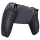 eXtremeRate Performance Grip Replacement Back Housing Bottom Shell for PS5 Controller BDM-010/020/030/040/050/060 - Rubberized Classic Gray & Dark Gray