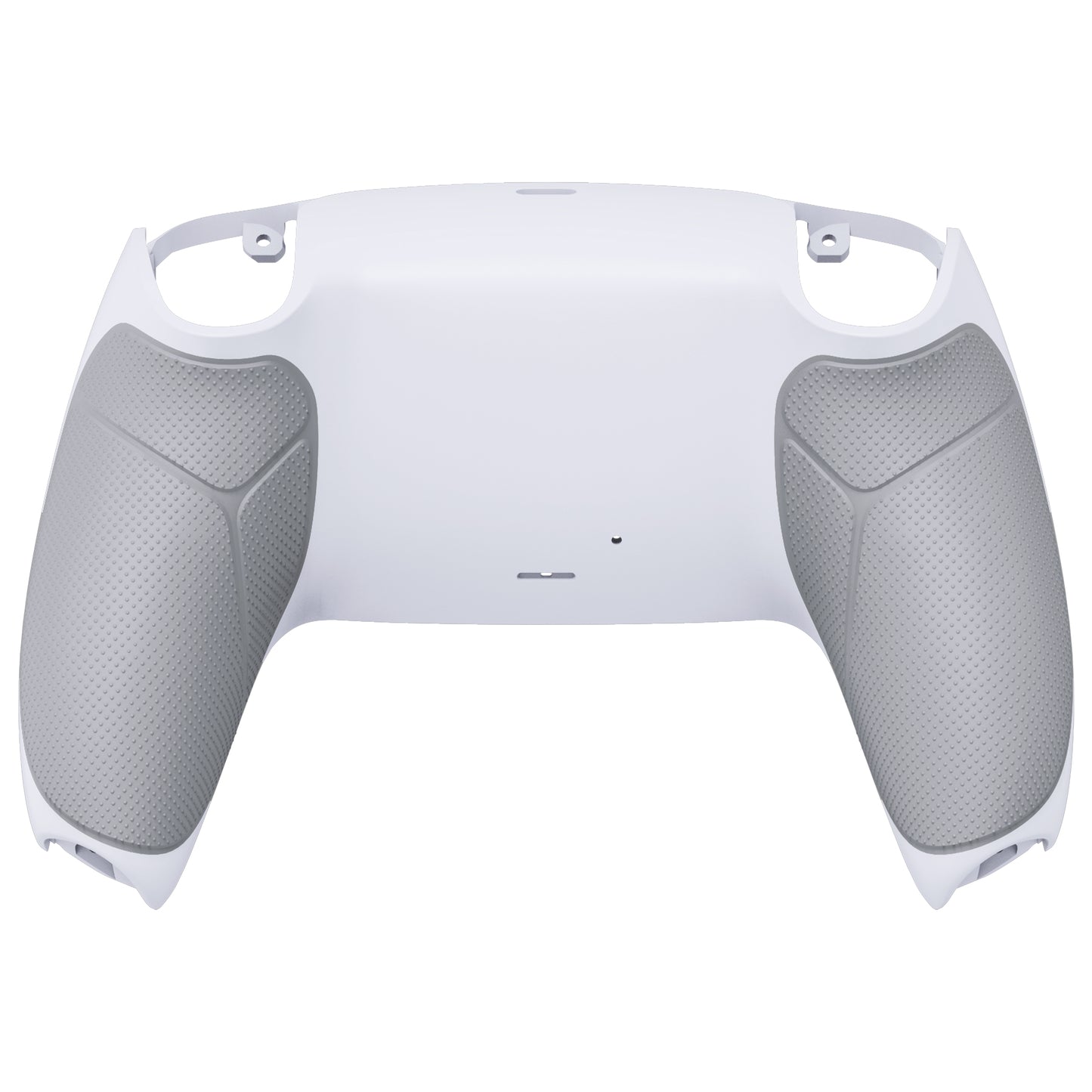 eXtremeRate Performance Grip Replacement Back Housing Bottom Shell for PS5 Controller BDM-010/020/030/040/050/060 - Rubberized White