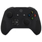 eXtremeRate Protective Anti-Slip Silicone Case with Thumb Grips Caps for Xbox One X & S Controller - Black eXtremeRate