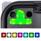 eXtremeRate RGB Logo LED Kit for PS5 Disc & Digital Console - 7 Colors 24 Effects
