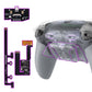 eXtremeRate RISE4 Plus MAX Back Paddles Kit with Clicky Trigger Stops & Rubberized Grip for PS5 Controller BDM-030/040/050/060 - Clear & Gray