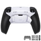 eXtremeRate RISE Plus MAX Back Paddles Kit with Clicky Trigger Stops & Rubberized Grip for PS5 Controller BDM-030/040/050 - White Black - White
