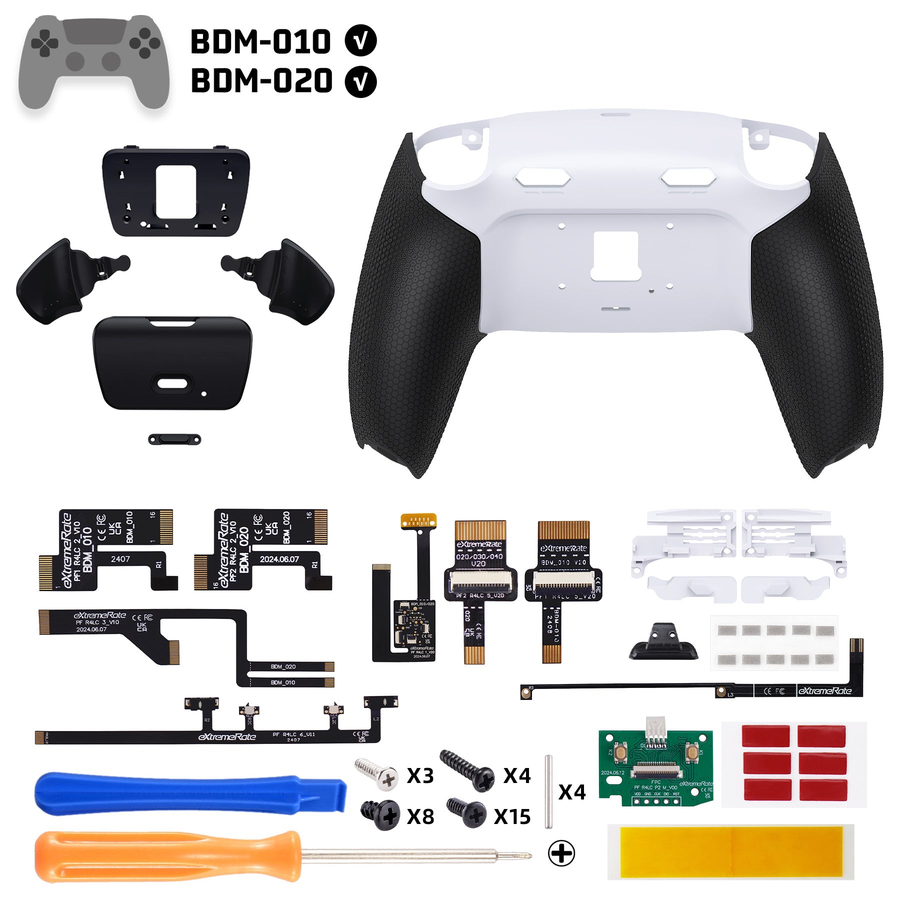 RISE Plus MAX Back Paddles Kit for PS5 Controller BDM-010/020 ...