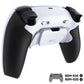 eXtremeRate RISE Plus MAX Back Paddles Kit with Clicky Trigger Stops & Rubberized Grip for PS5 Controller BDM-010/020 - White Black - White