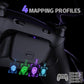 eXtremeRate RISE Plus MAX Back Paddles Kit with Clicky Trigger Stops & Rubberized Grip for PS5 Controller BDM-030/040/050/060 - Black