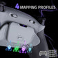 eXtremeRate RISE Plus MAX Back Paddles Kit with Clicky Trigger Stops & Rubberized Grip for PS5 Controller BDM-030/040/050/060 - New Hope Gray & Classic Gray