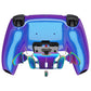 eXtremeRate Rainbow Aura Blue & Purple Real Metal Buttons (RMB) Version RISE 4.0 Remap Kit for PS5 Controller BDM-030/040 - Chameleon Purple Blue eXtremeRate
