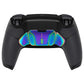 eXtremeRate Rainbow Aura Blue & Purple Real Metal Buttons (RMB) Version RISE4 V3 Remap Kit for PS5 Controller BDM-030/040/050 - Rubberized Black
