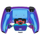 eXtremeRate Rainbow Aura Blue & Purple Real Metal Buttons (RMB) Version RISE V3 Remap Kit for PS5 Controller BDM-030/040/050 - Chameleon Purple Blue