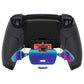 eXtremeRate Rainbow Aura Blue & Purple Real Metal Buttons (RMB) Version RISE V3 Remap Kit for PS5 Controller BDM-030/040/050 - Rubberized Black