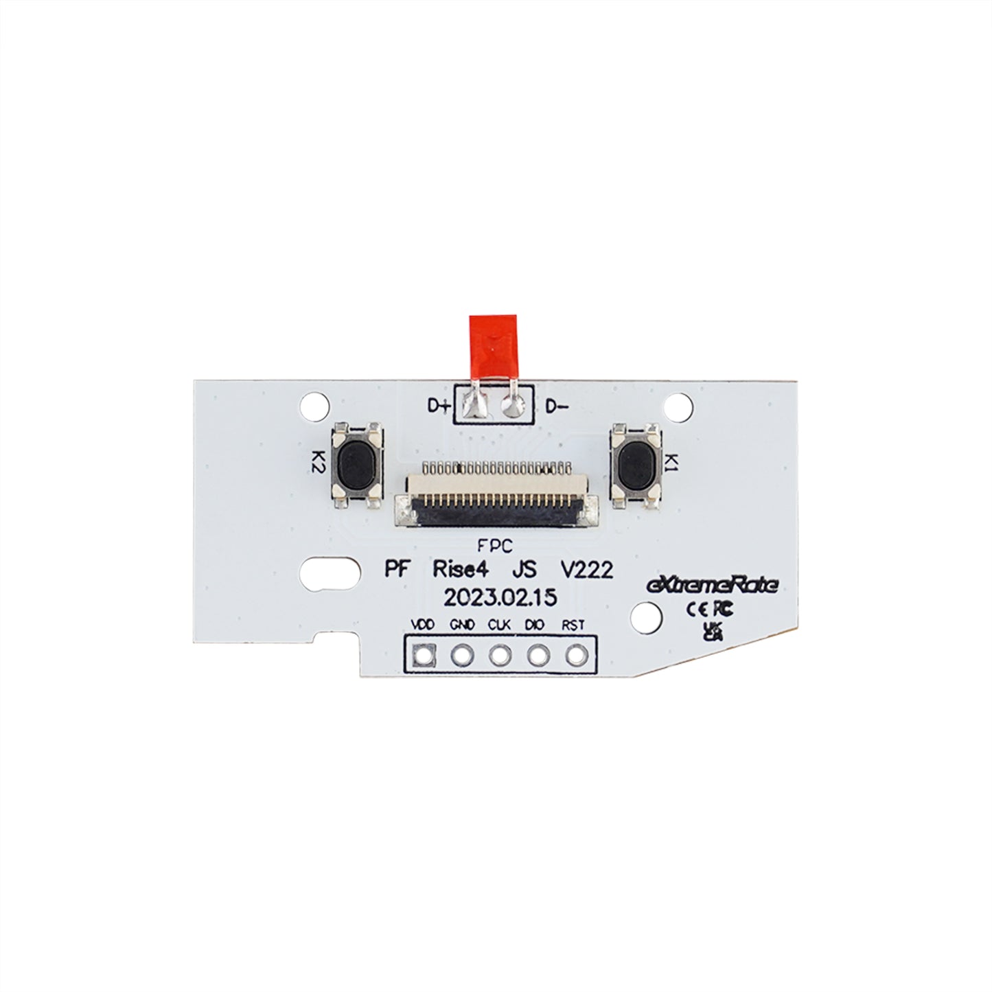eXtremeRate Replacement Remap Board for PS5 Controller, Compatible with Real Metal Buttons (RMB) Version RISE4 Remap Kit (BDM-010/020) & Real Metal Buttons Versions RISE4 / RISE4 V3 Remap Kit (BDM-030/040/050)