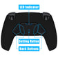eXtremeRate Remappable RISE4 V3 Remap Kit for PS5 Controller BDM-030/040/050 - Black