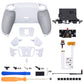 eXtremeRate Remappable RISE4 V4 Remap Kit for PS5 Controller BDM-030/040/050/060 - Rubberized White