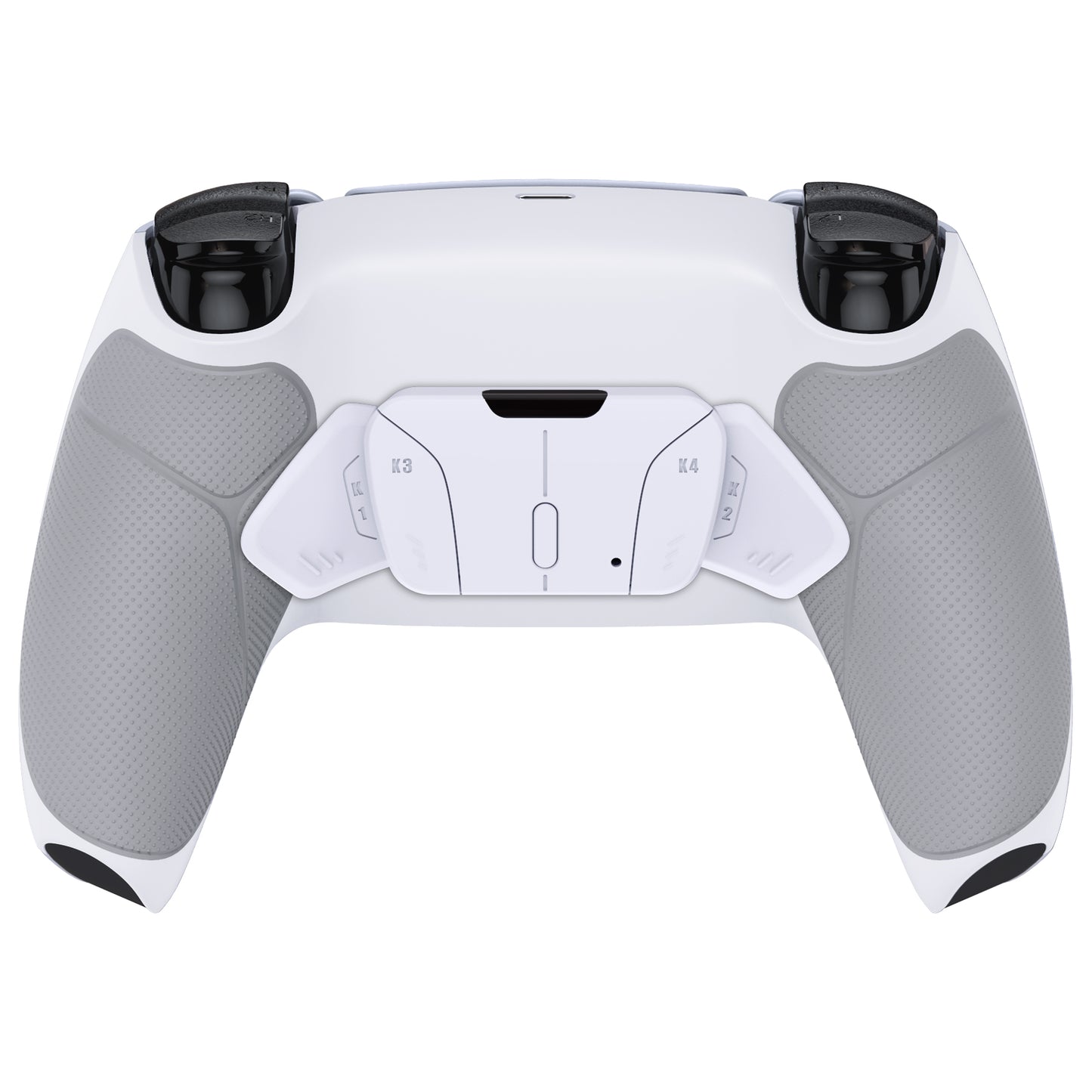eXtremeRate Remappable RISE4 V4 Remap Kit for PS5 Controller BDM-030/040/050/060 - Rubberized White